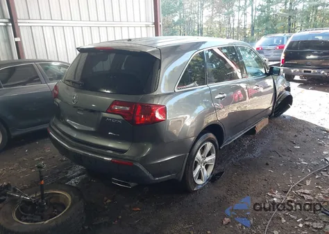 2010 Acura Mdx Technology Package z USA, uszkodzony, nr VIN 2HNYD2H69AH523388